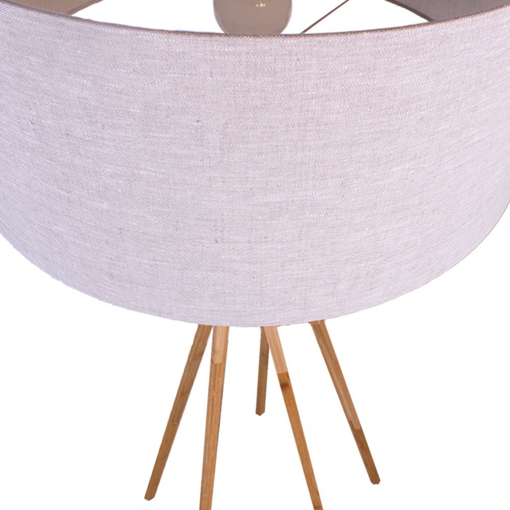 Kilimanjaro Floor Lamp with Linen shade