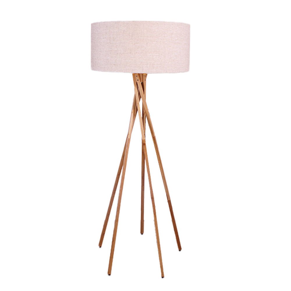Kilimanjaro Floor Lamp with Linen shade