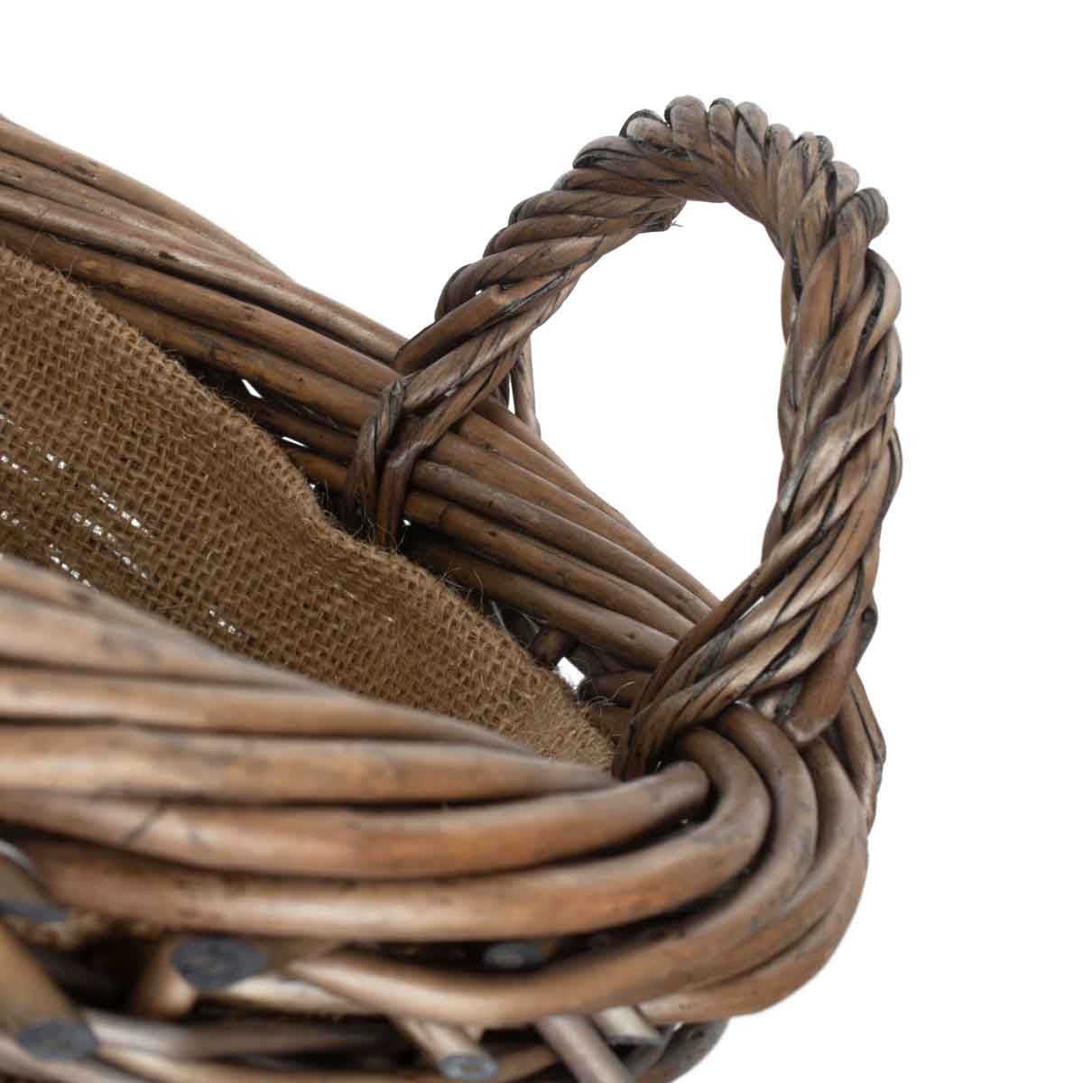 Large Antique Wash Umbrella Basket