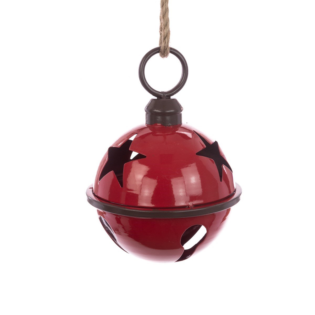 Large Red Metal Bell