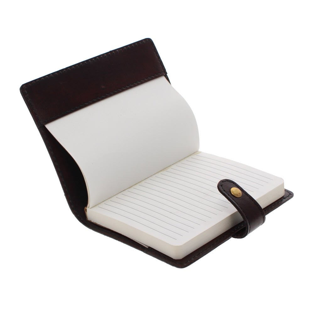 Leather A6 Notebook, Brown