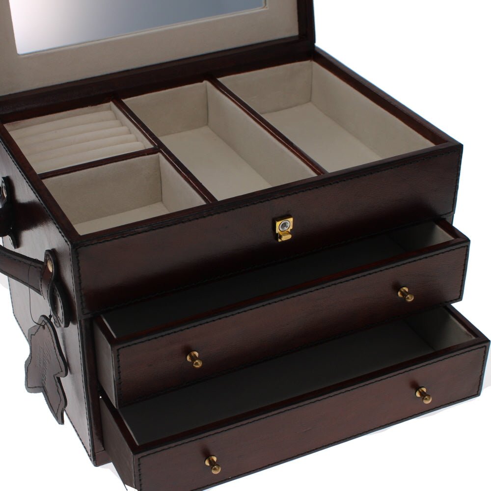 Leather Jewellery Box