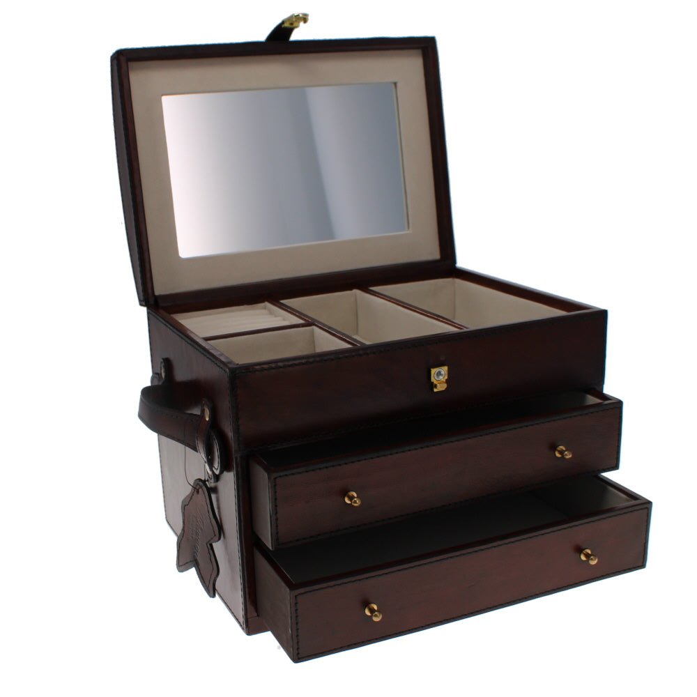 Leather Jewellery Box
