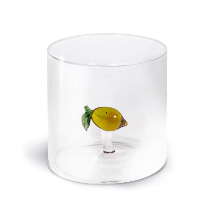 Lemon Glass Tumbler - Angela Reed -