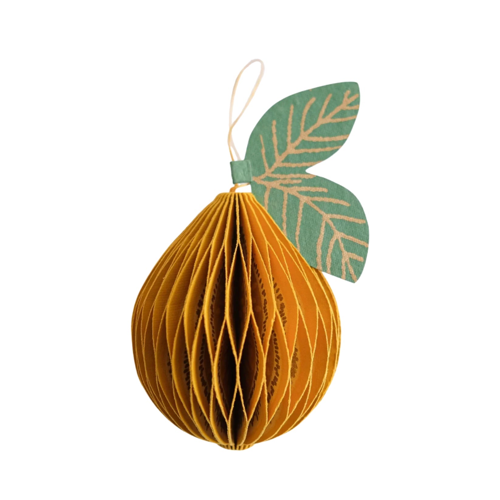 Lemon Honeycomb Paper Decoration