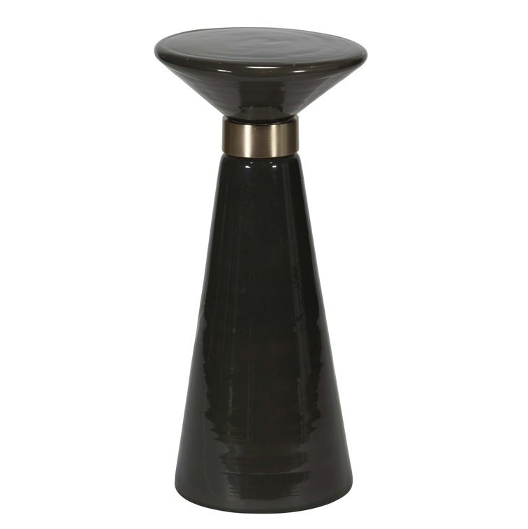 Libbey Green Lamp Table