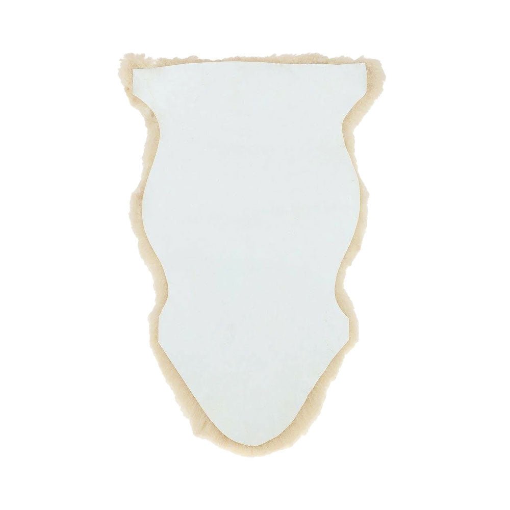 Long Wool Sheepskin Rug, Linen