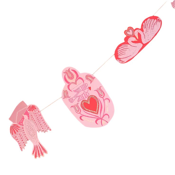 Love Birds Paper Garland