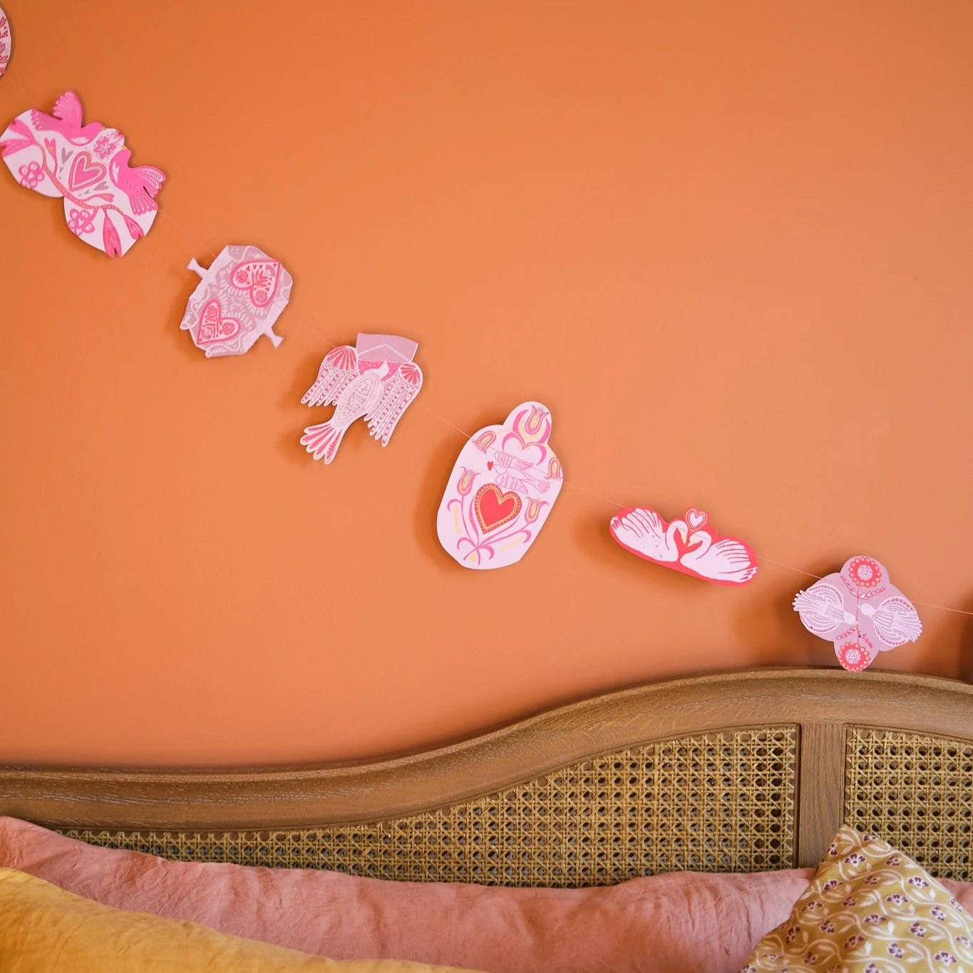Love Birds Paper Garland