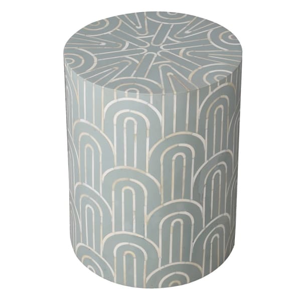 Maisle Bone Side Table - Angela Reed - side tables