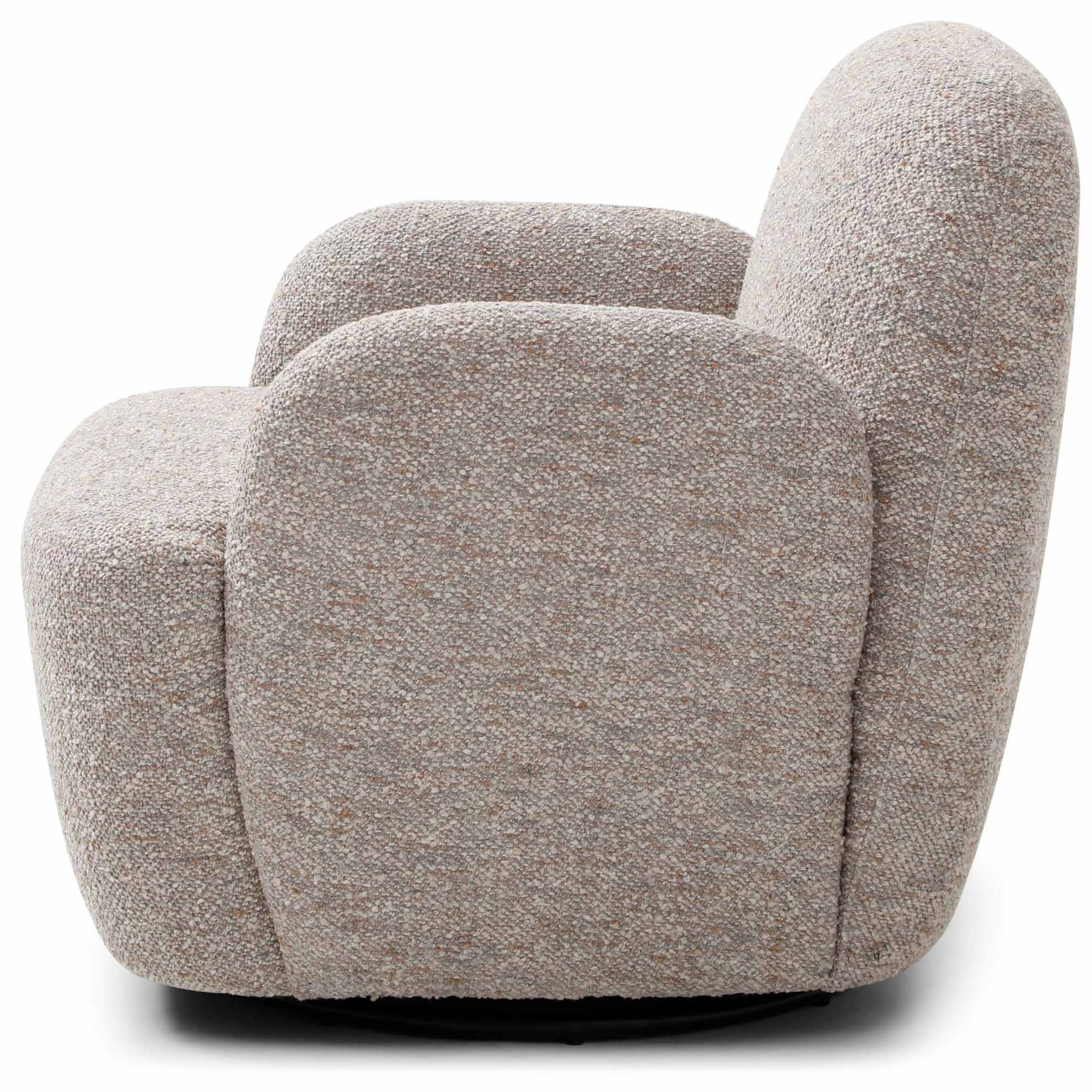 Malvern Swivel Chair Natural Boucle,Navy Boucle,Olive Boucle