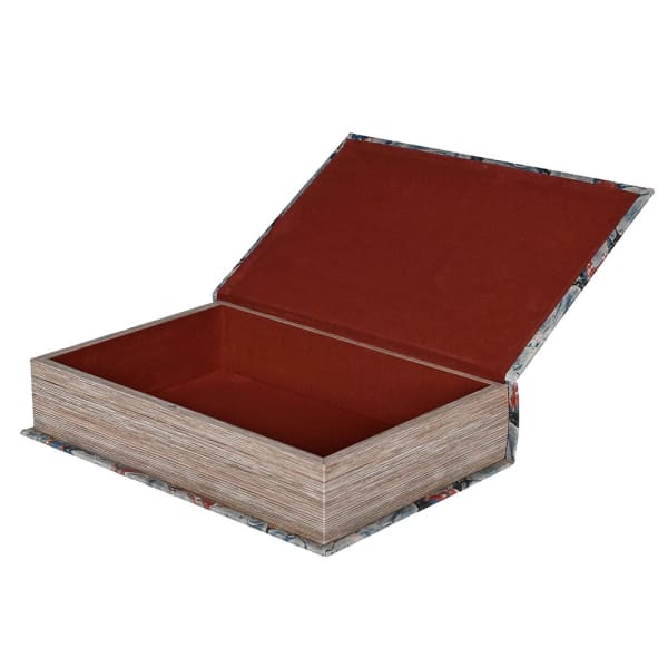 Marbled Patterned Book Boxes, set of 2