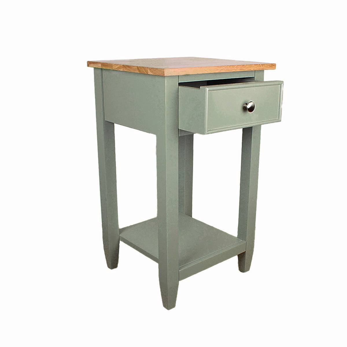 Marlow 1 Drawer Bedside Painted Top / Ivory,Painted Top / Joas White,Painted Top / Oxford Stone,Painted Top / Pidgeon,Painted Top / Stifkey Blue,Oak Top / Ivory,Oak Top / Joas White,Oak Top / Oxford Stone,Oak Top / Pidgeon,Oak Top / Stifkey Blue