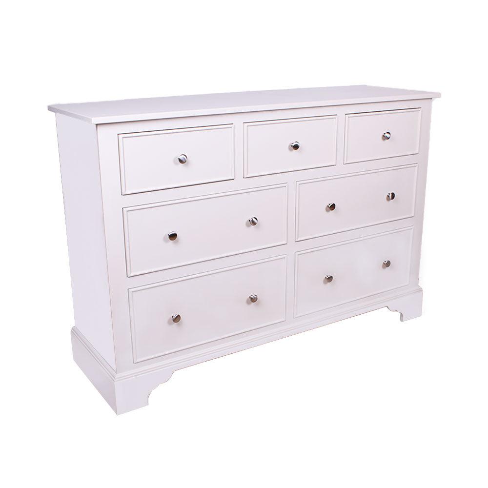 Marlow Wide Chest of Drawers Painted Top / Ivory,Painted Top / Joas White,Painted Top / Oxford Stone,Painted Top / Pidgeon,Painted Top / Stifkey Blue,Oak Top / Ivory,Oak Top / Joas White,Oak Top / Oxford Stone,Oak Top / Pidgeon,Oak Top / Stifkey Blue