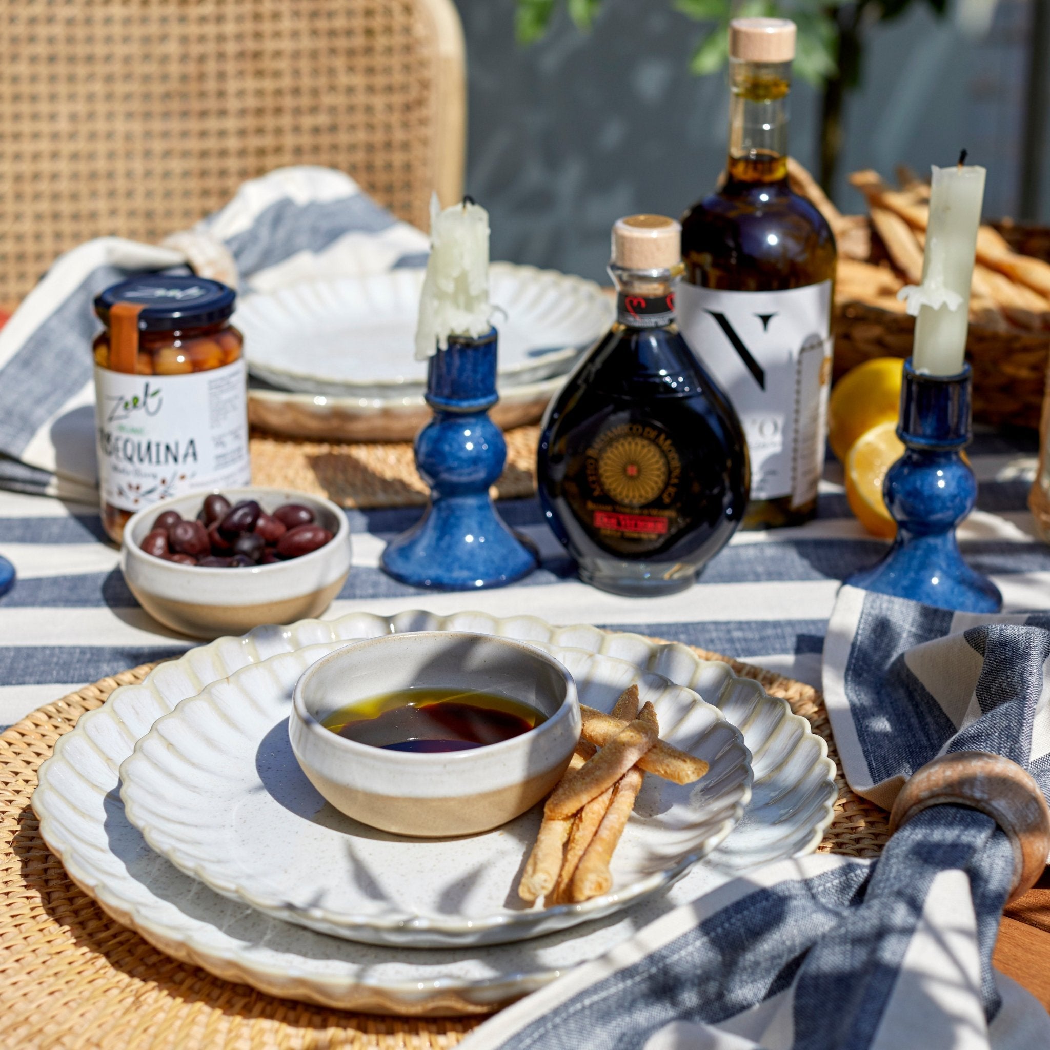 Marrakesh Dip Bowl Cumin,Eucalyptus,Blanc