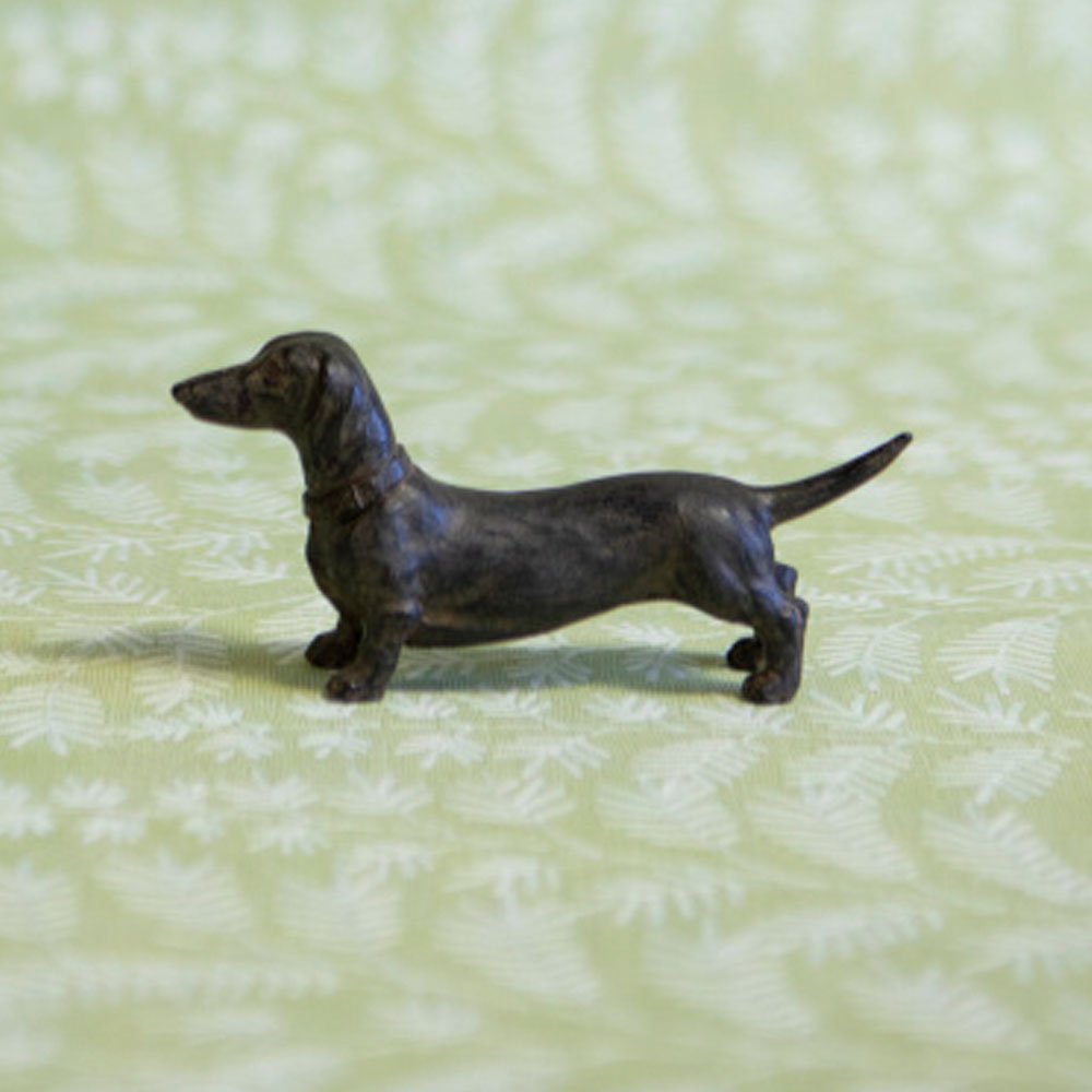 Mini Bronze Dachshund