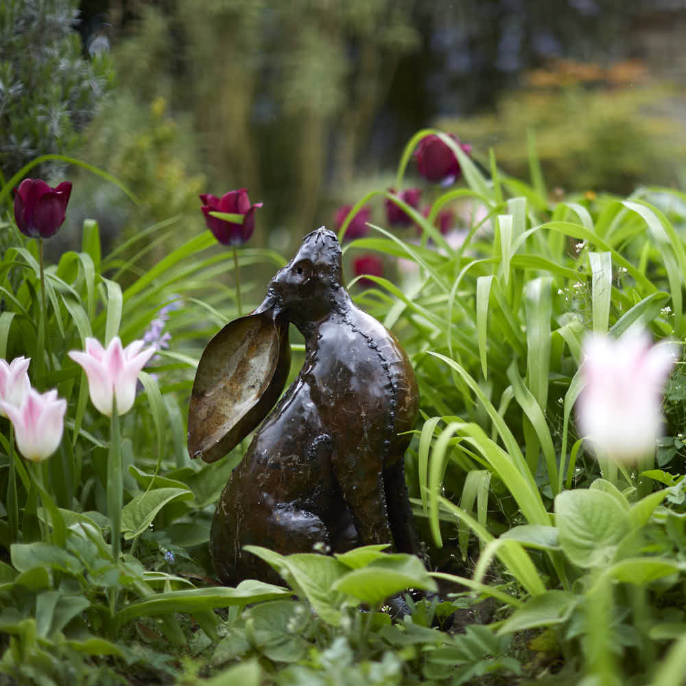 Moon Gazing Hare - Angela Reed -