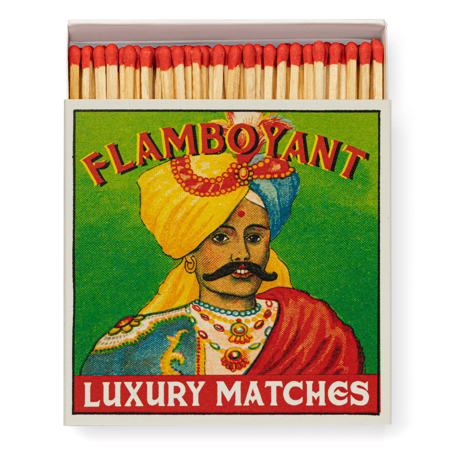 Mr Flamboyant Square Matchbox