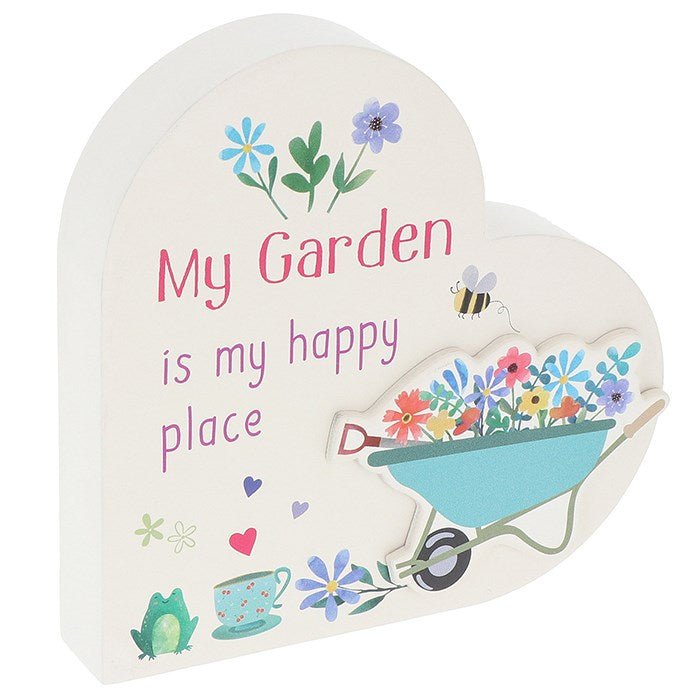 My Garden is my Happy Place Sign