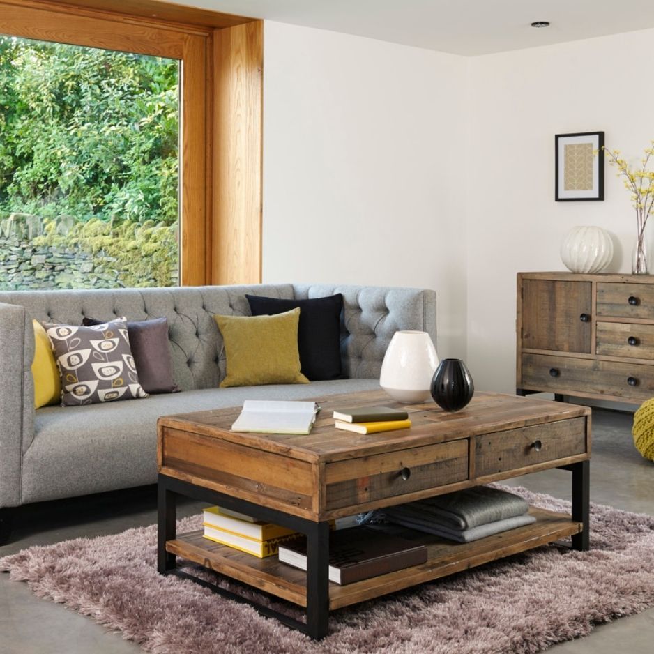 Newland 2 Drawer Coffee Table