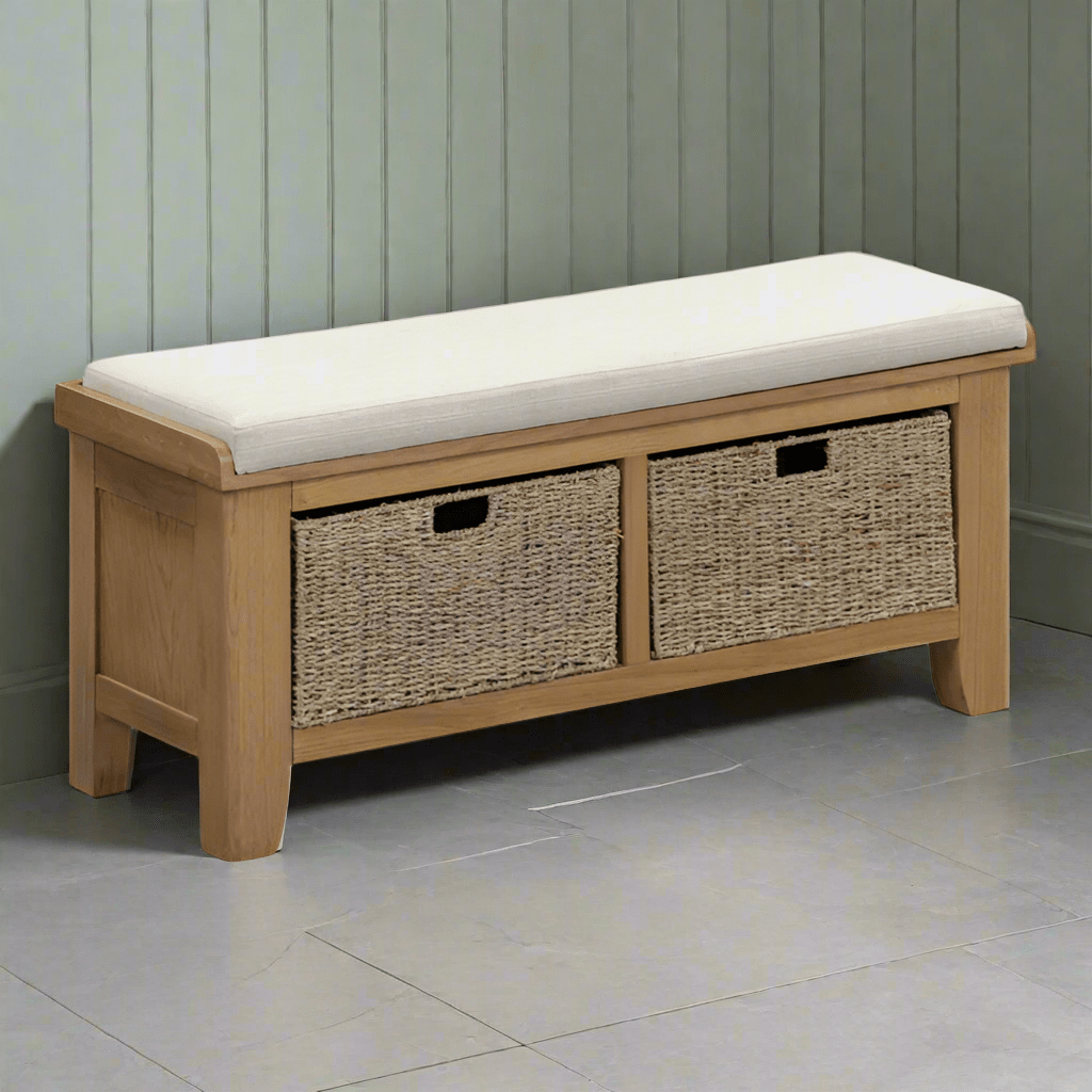 Oak Hall Bench