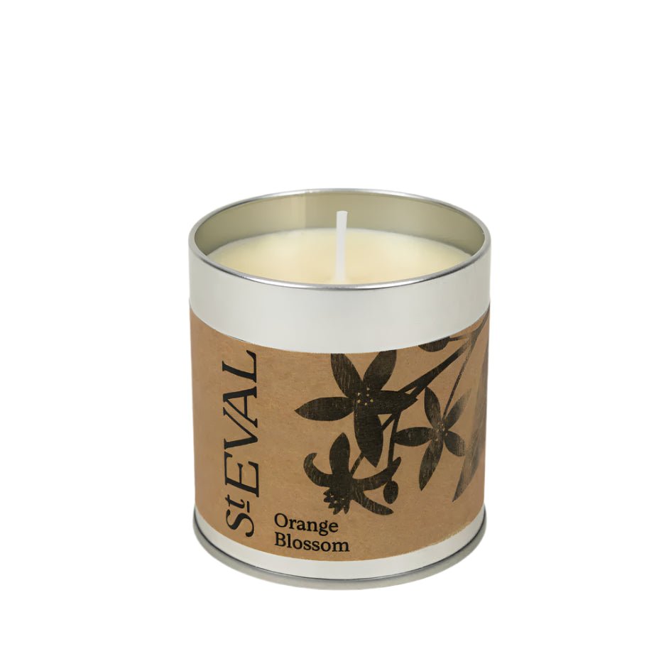 Orange Blossom Scented Tin Candle