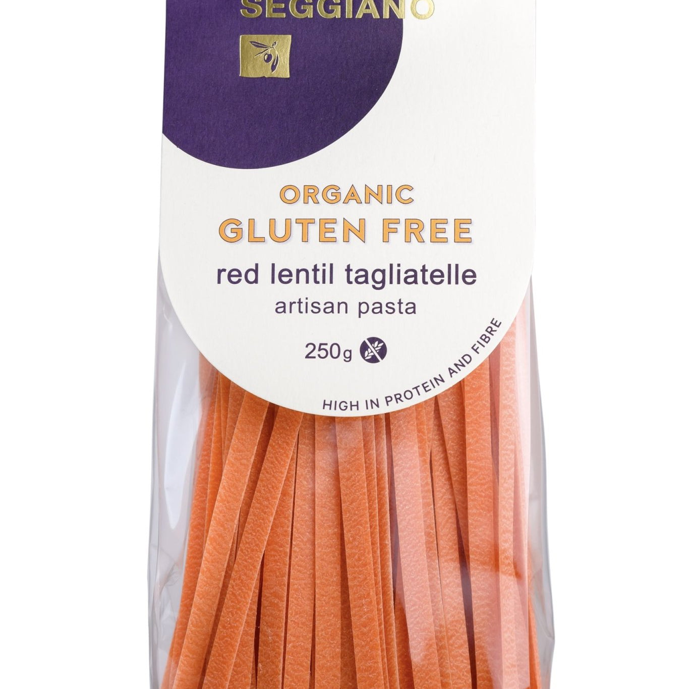 Organic Gluten Free Red Lentil Tagliatelle