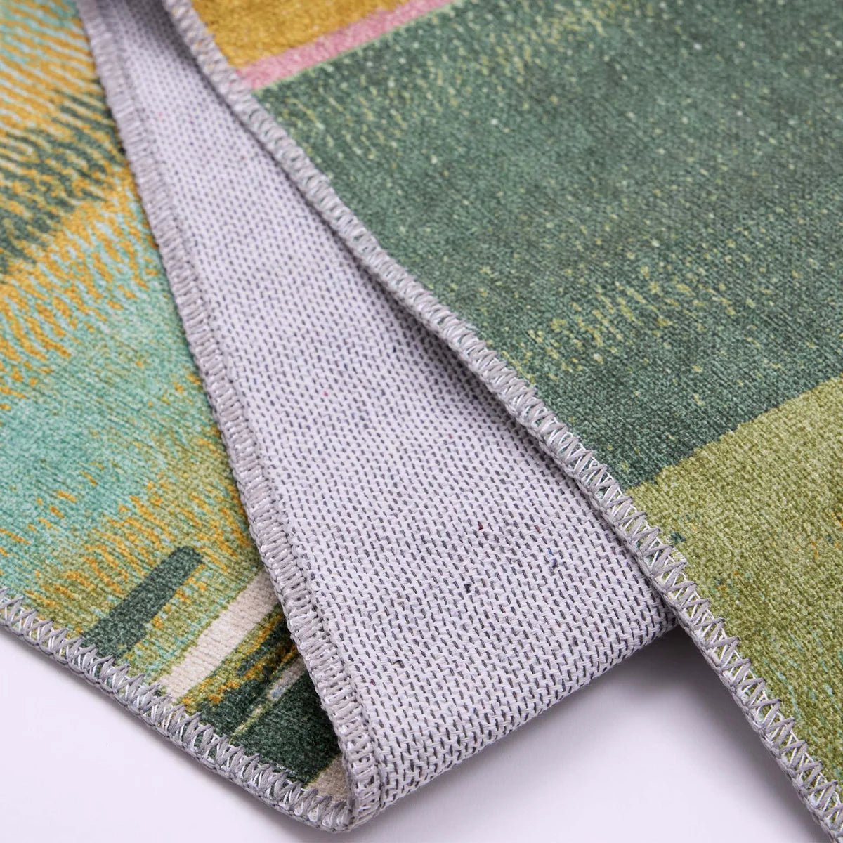 Origin Washable Rug Sedona Green/Ochre - Angela Reed -