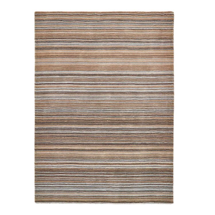 Origins Fine Stripe Rug, Beige 120 x 170cm,160 x 230cm,67 x 200cm,80 x 150cm