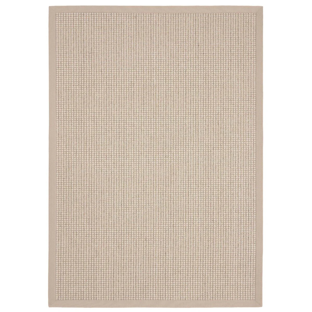 Origins Sisal Boucle Rug with Beige Border 120 x 170cm,160 x 230cm,80 x 150cm,67 x 200cm runner