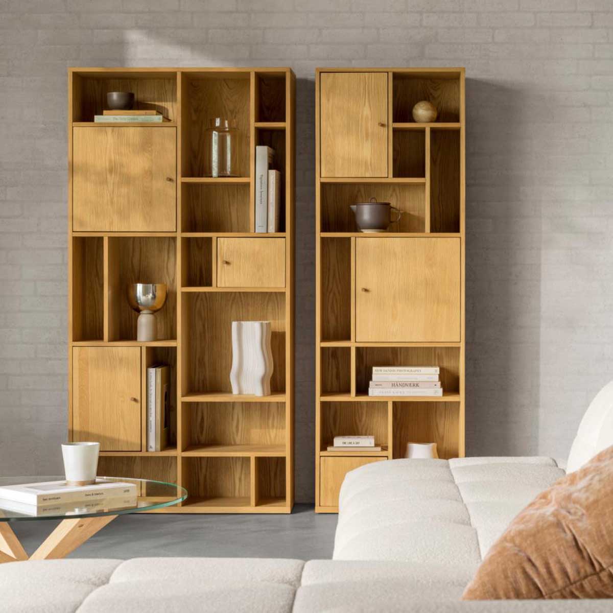 Oslo Bookcase Large,Small