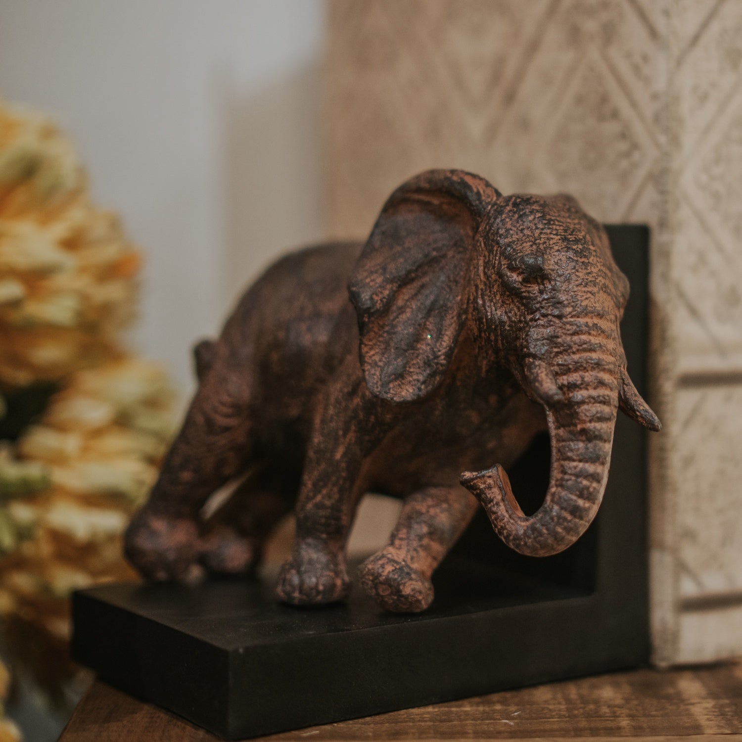 Pair of Elephant Bookends