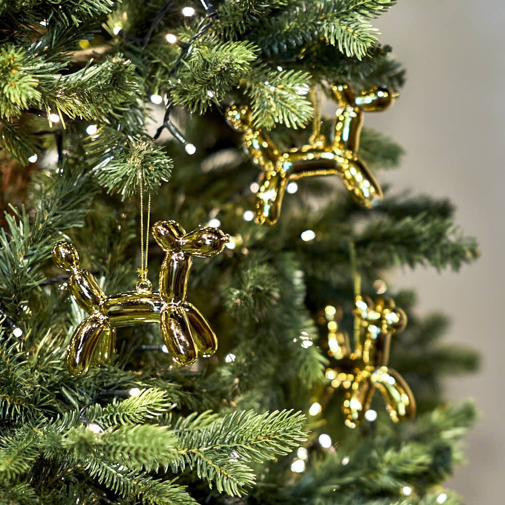 Party Balloon Dog, Gold