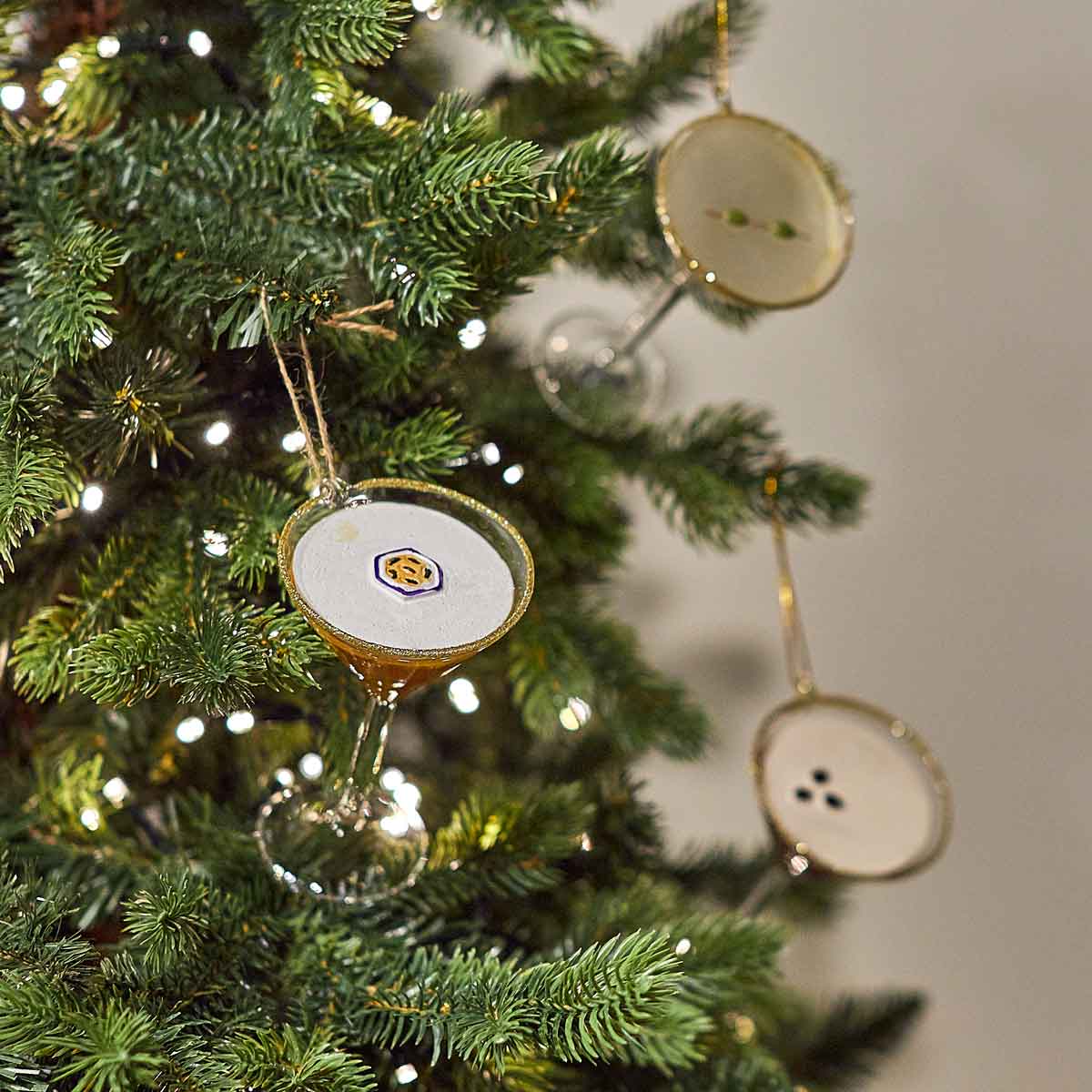 Passion Fruit Martini Cocktail Hanging Decoration