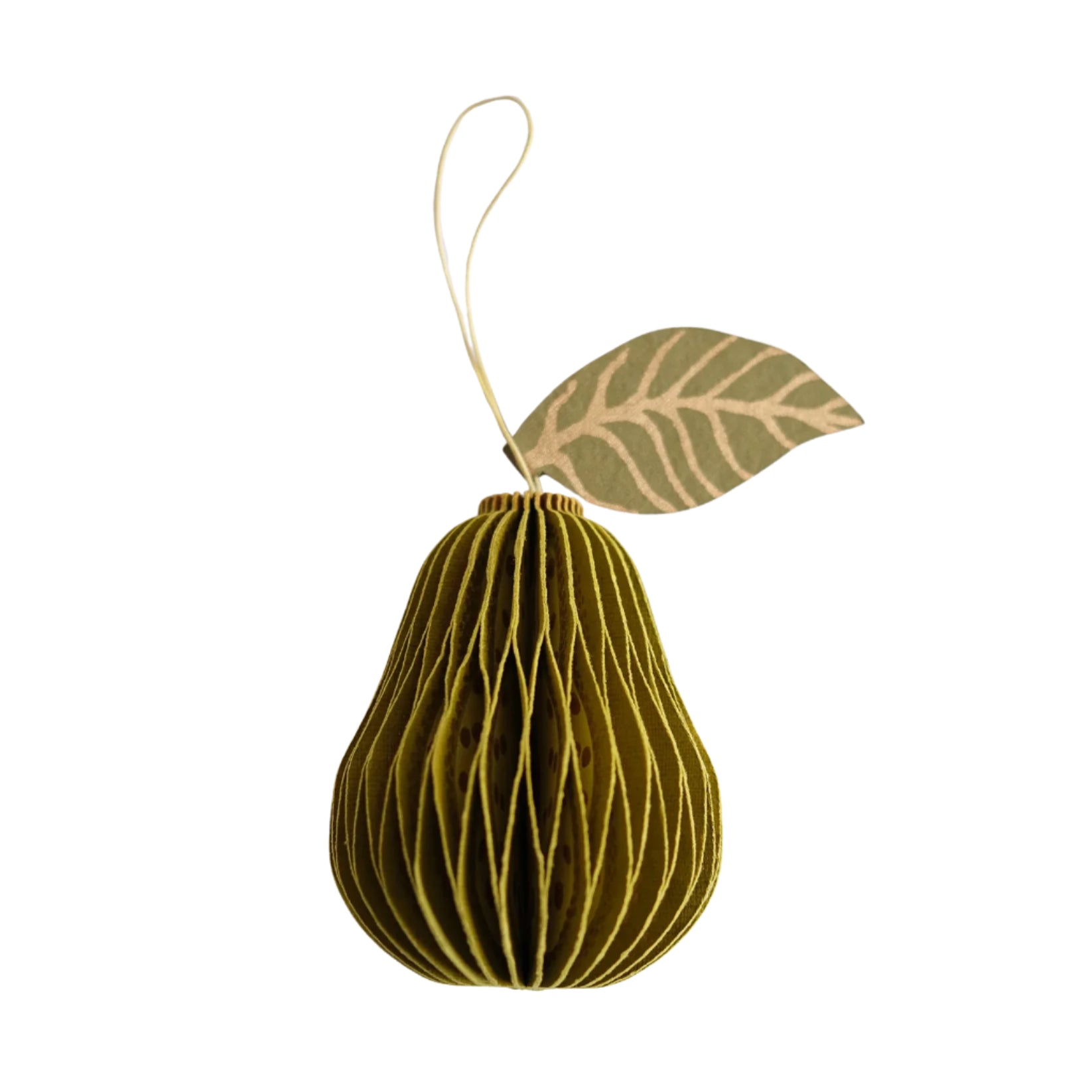Pear Honeycomb Paper Decoration