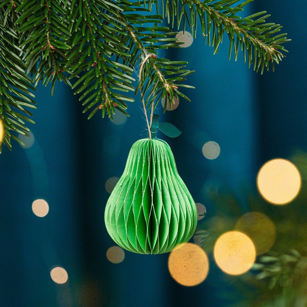 Pear Honeycomb Paper Hanging Decoration