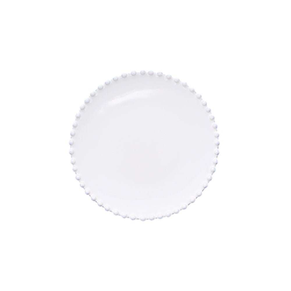 Pearl White Bread Plate
