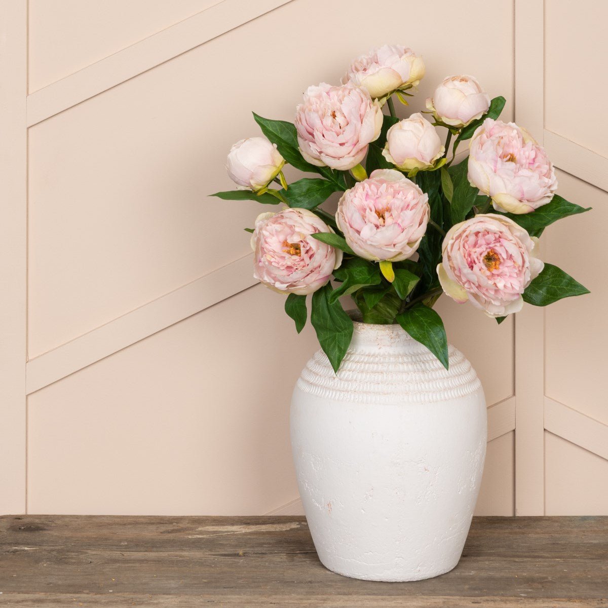 Peony Spray, Light Pink