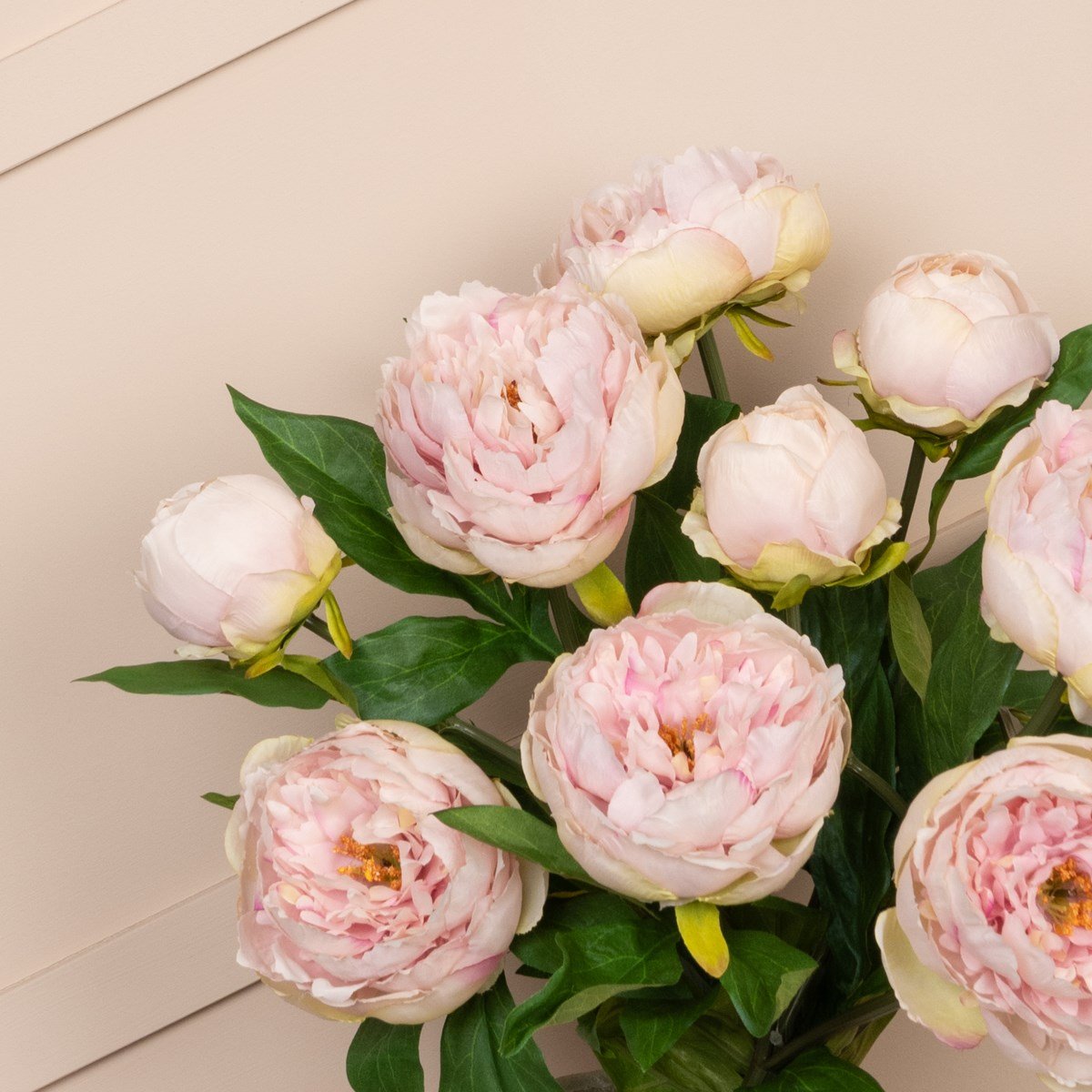 Peony Spray, Light Pink