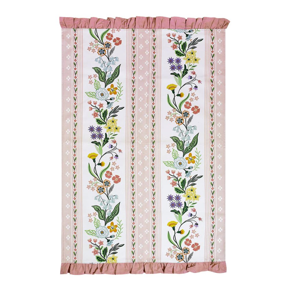 Petals and Prose Tea Towel - Angela Reed -