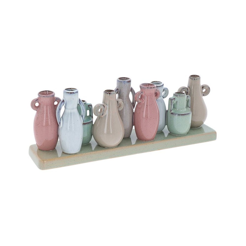 Petite Pottery 9 Stem Vase