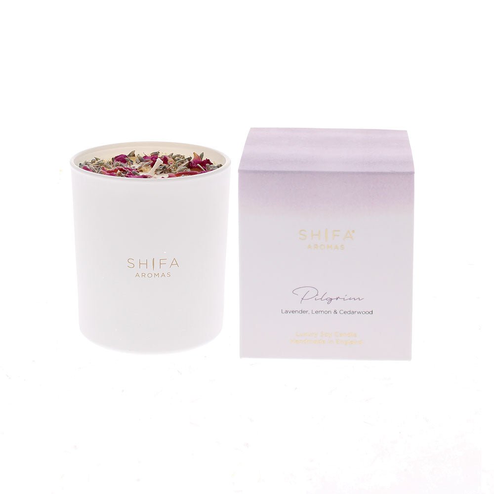 Pilgrim Glass Candle