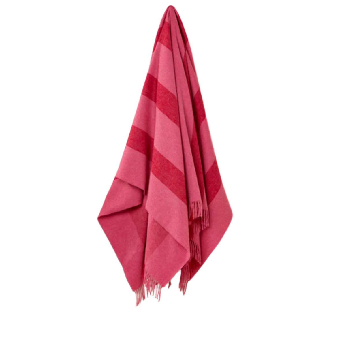 Pink Stripe Throw by Bronte