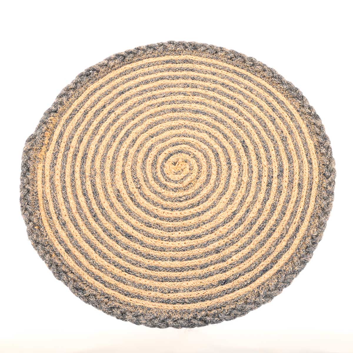 Plaited Jute Placemat Midnight Blue