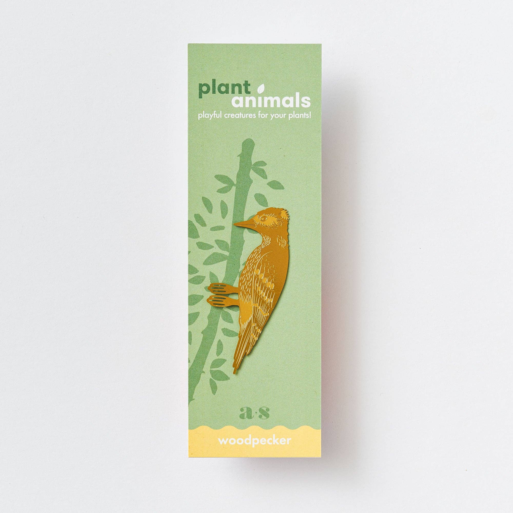 Plant Animal Woodpecker, Bird Houseplant Decoration