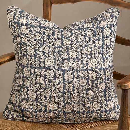 Provence Cushion, Nordic Blue - Angela Reed -