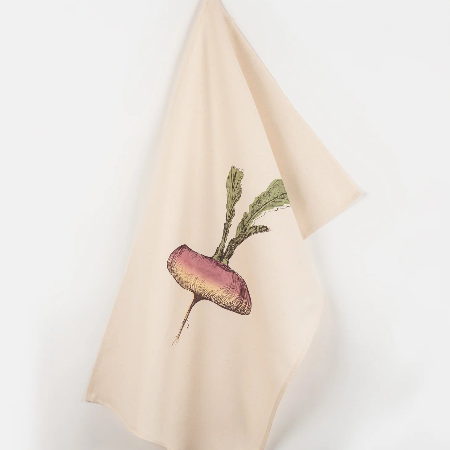 Purple Turnip Tea Towel