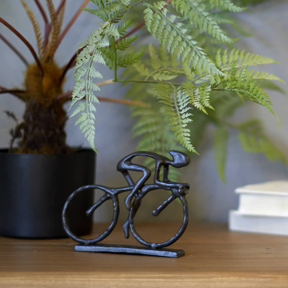 Racing Cyclist Sculpture