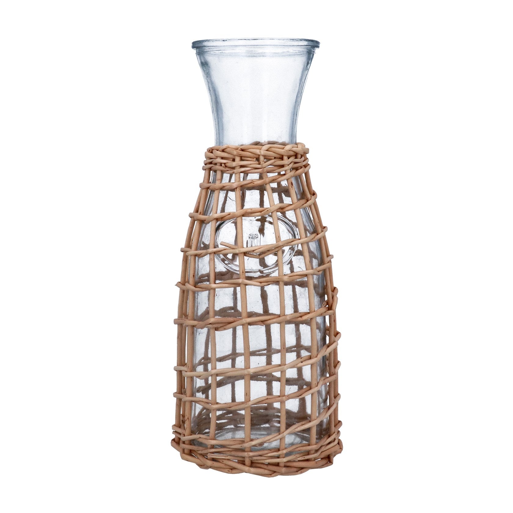 Rattan Glass Carafe