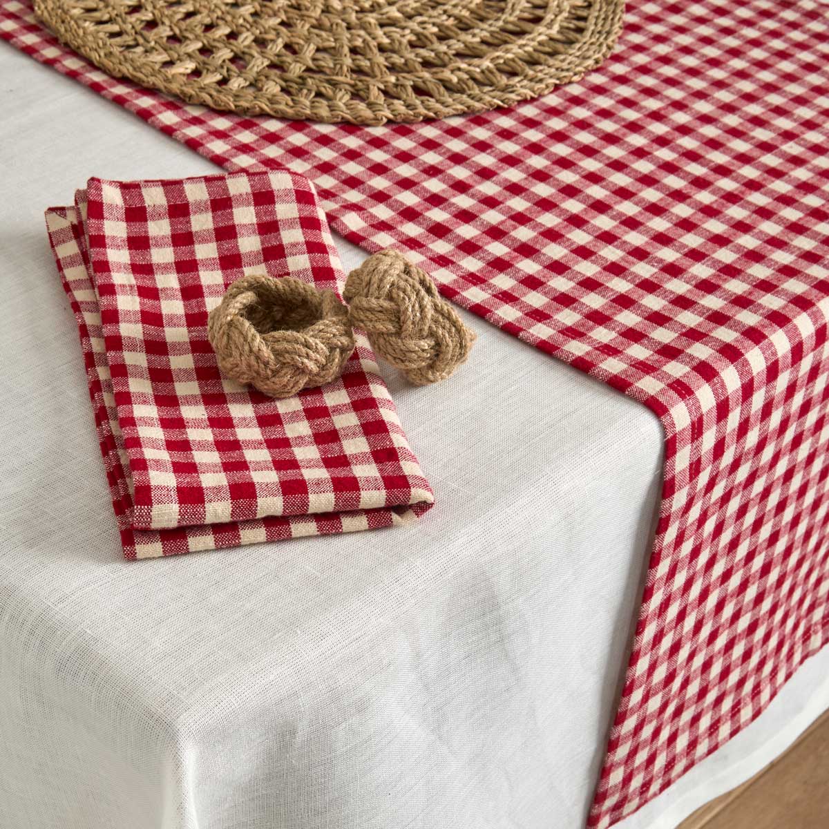 Red Gingham Napkin